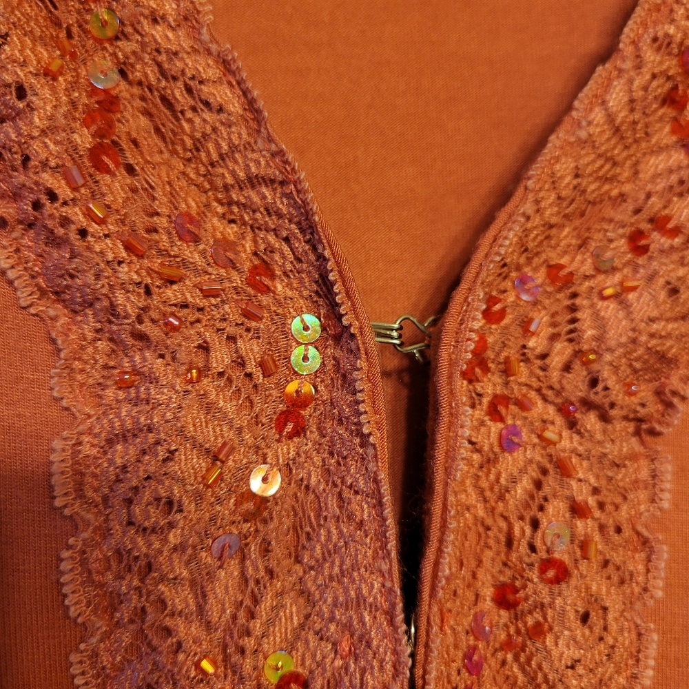 Emma James Woman Soft Sequined Cardigan Shrug ~ Pretty & Sparkly ~ (1X?) FINAL - Picture 3 of 8